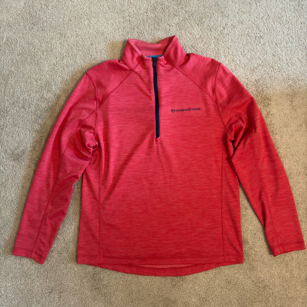Vineyard Vines Men’s Sankaty Performance Quarter-Zip Pullover